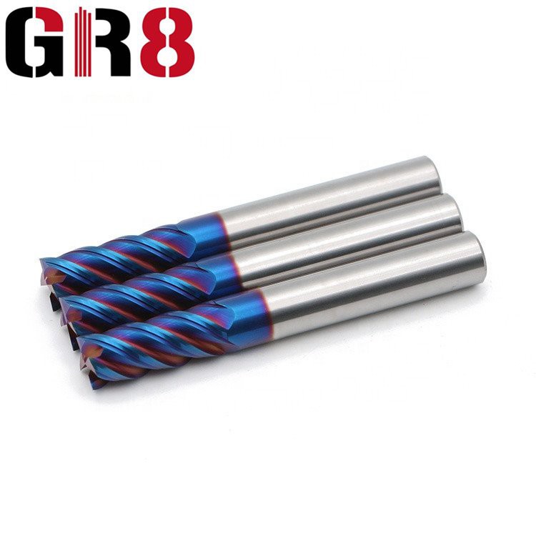 65HRC 4 Flutes Flat End Zeb
